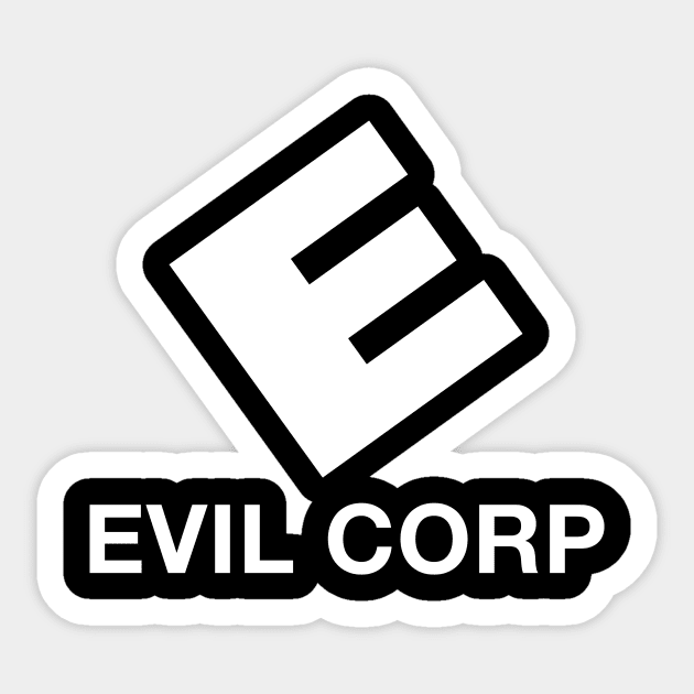 Evil Corp Sticker by Galeaettu